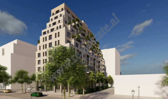 Apartament 1+1 per shitje tek Sol Residence, ne rrugen Vllazen Huta, Tirane